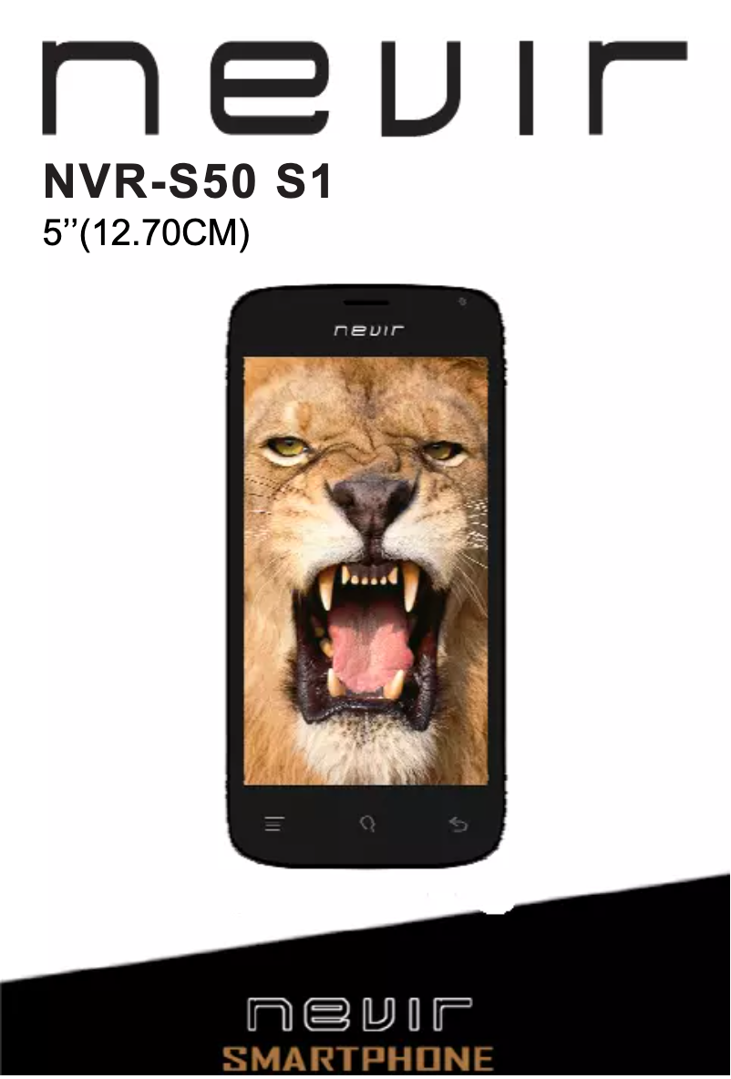 Page 1 de la notice Manuel utilisateur Nevir NVR-S50 S1