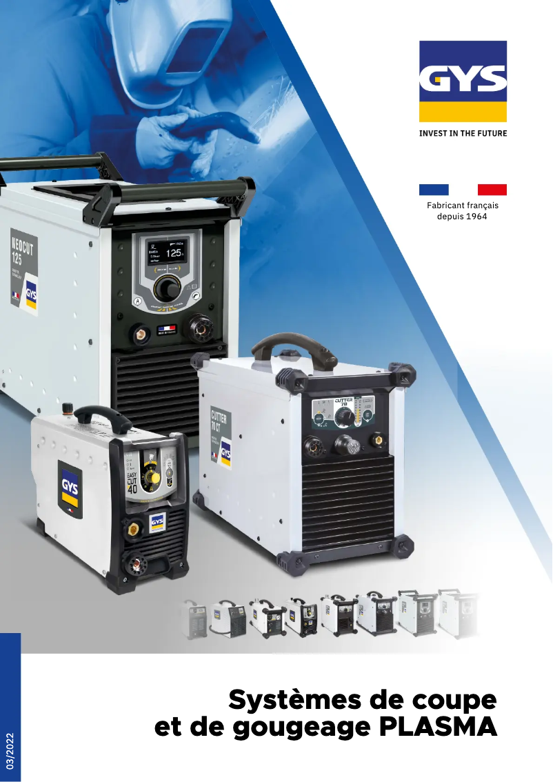 Página 1 del manual Folleto GYS Cutter K25