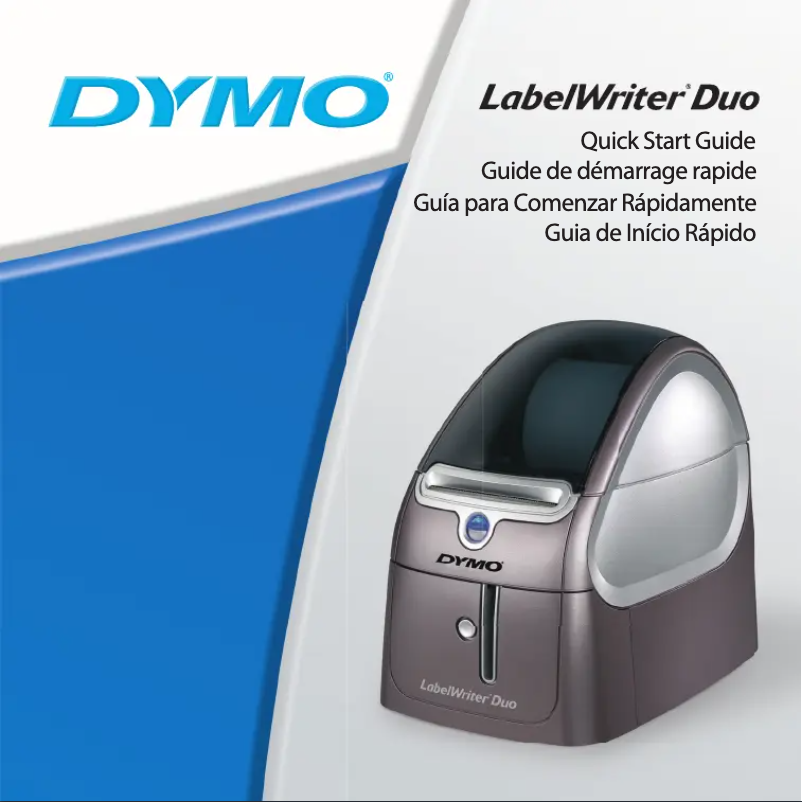 Page 1 de la notice Manuel utilisateur Dymo LabelWriter 400 Duo