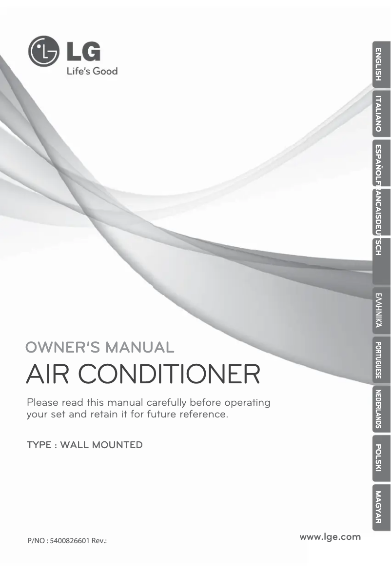 Page 1 of the manual User Manual LG S12BF