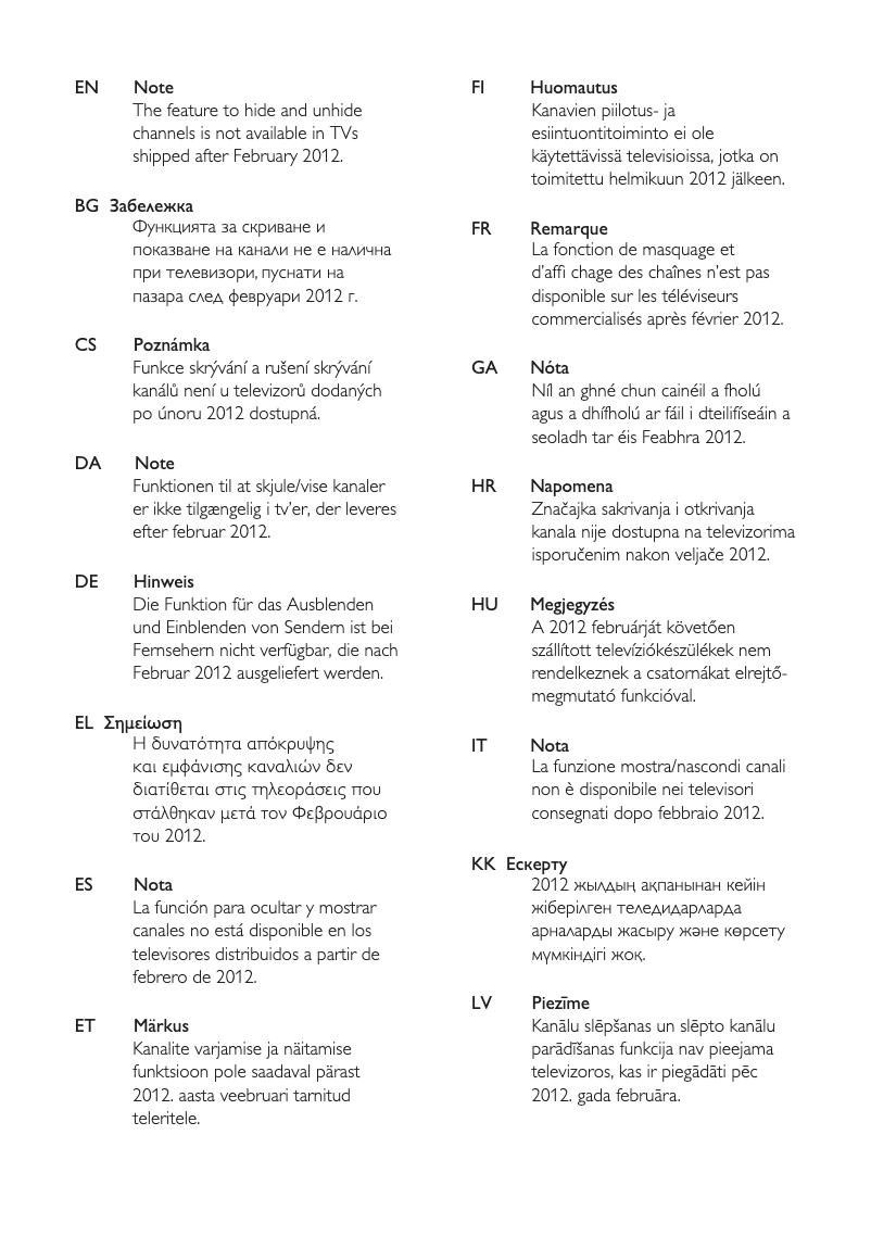 Page n°1 - Manuel utilisateur Philips 55PFL6606K
