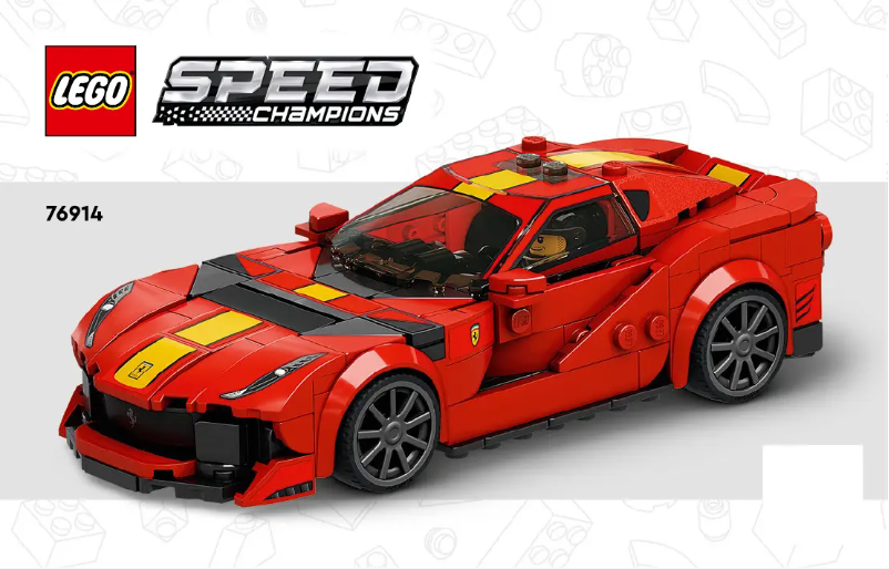 Page 1 de la notice Manuel utilisateur Lego Speed Champions 76914