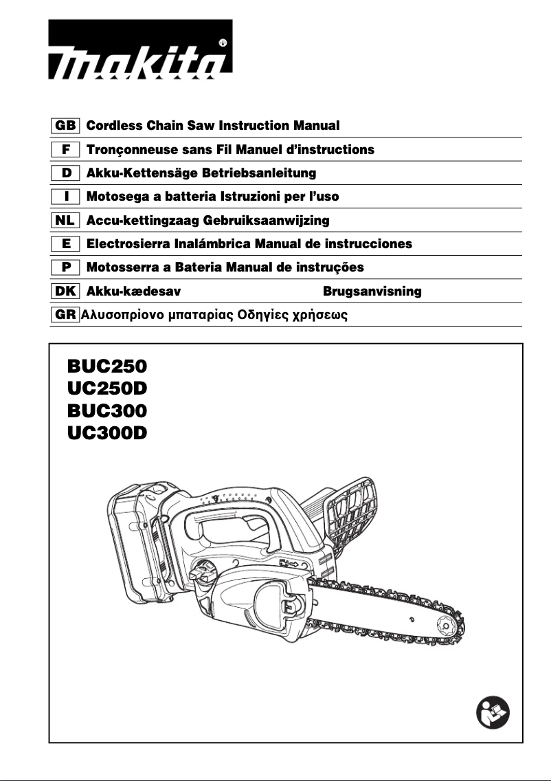 Page 1 de la notice Manuel utilisateur Makita UC300D