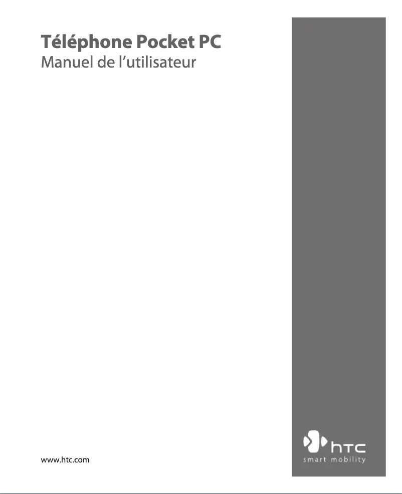 Page 1 de la notice Manuel utilisateur HTC P6300