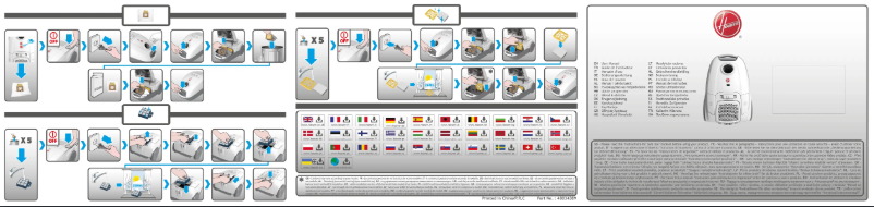 Page 1 de la notice Mode d'emploi Hoover TXL20PET011