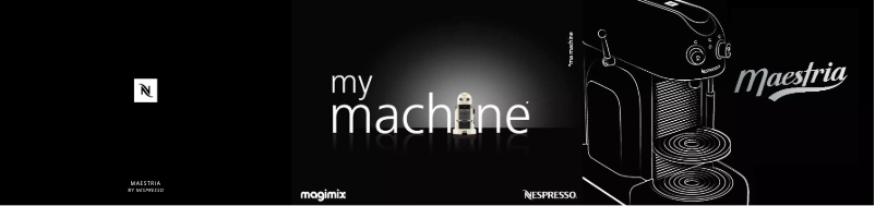 Page 1 de la notice Manuel utilisateur Magimix Espresso Gran Meastria N