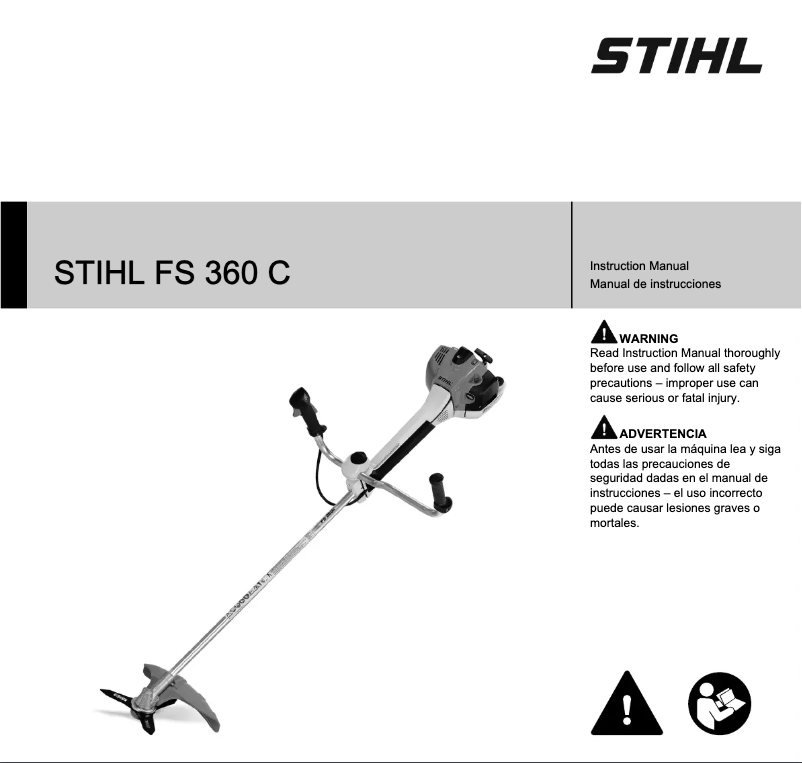 Page 1 de la notice Manuel utilisateur Stihl FS 260 C