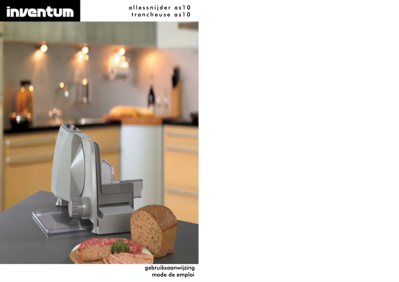 Página 1 del manual Manual de usuario Inventum AS10