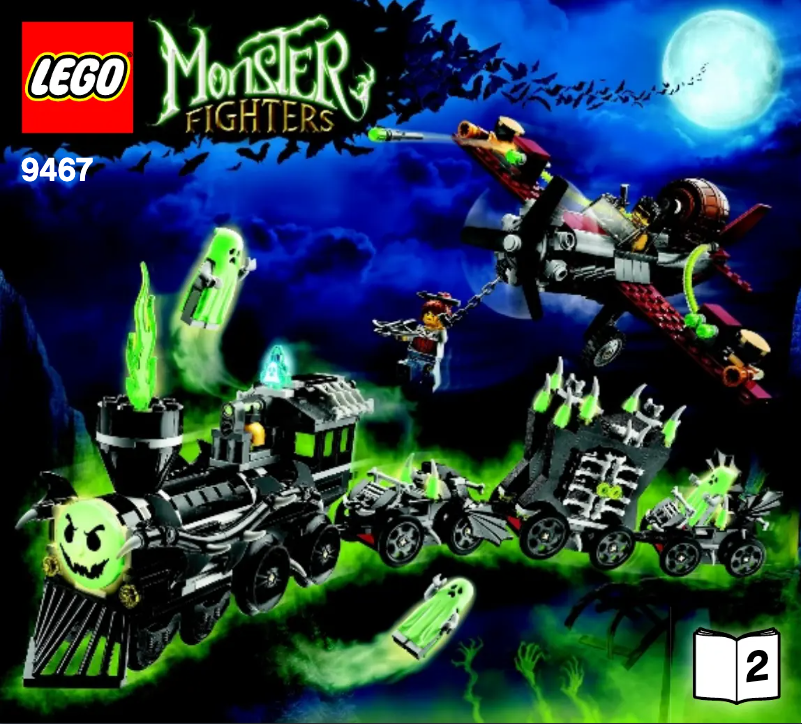 Page 1 de la notice Manuel utilisateur Lego The Ghost Train