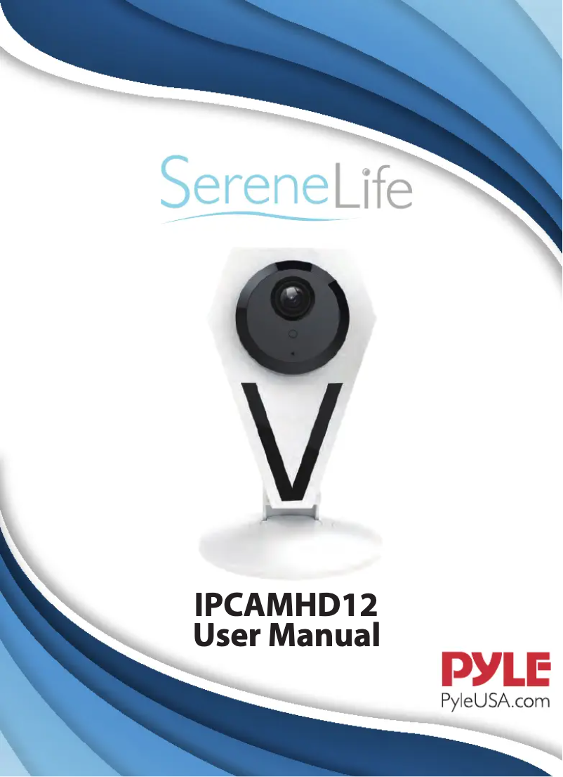Página 1 del manual Manual de usuario SereneLife IPCAMHD12