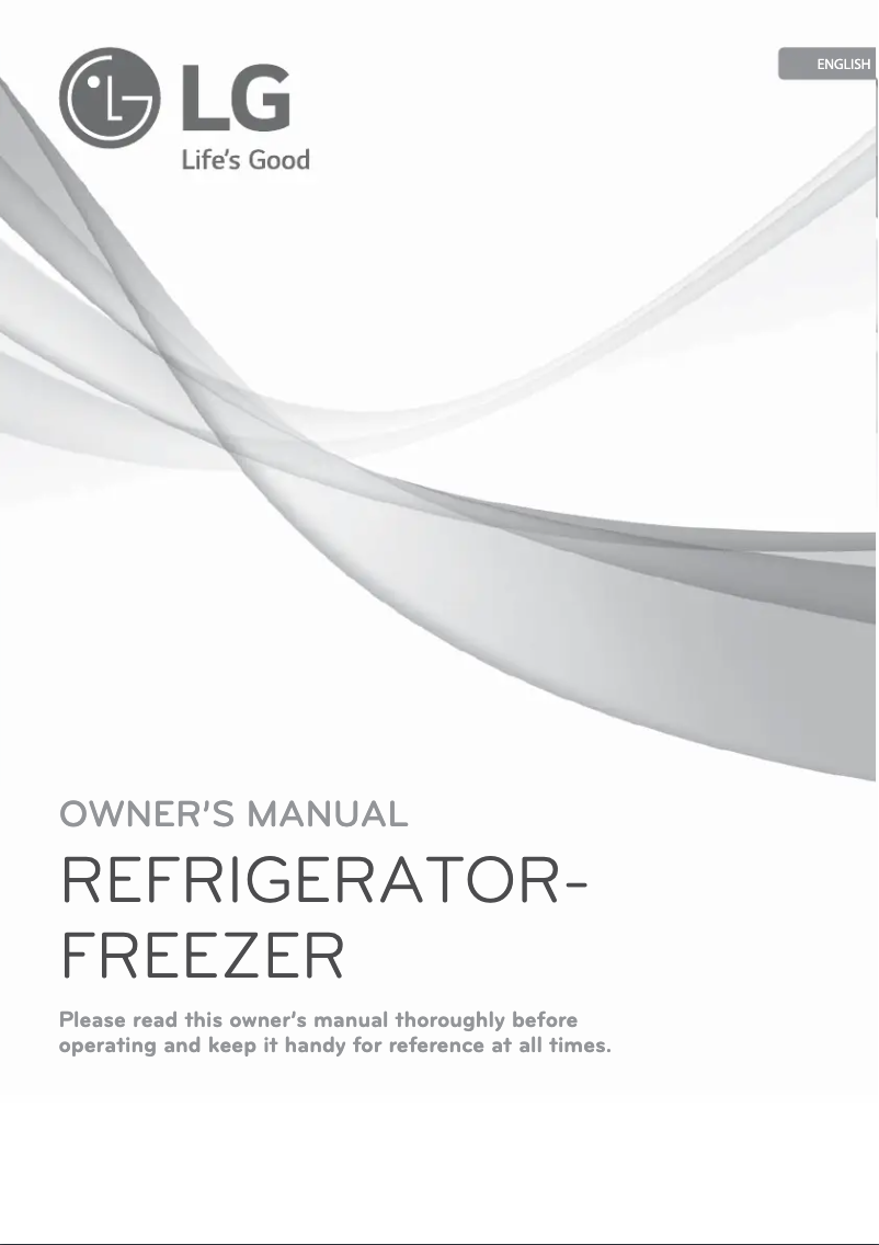 Page 1 de la notice Manuel utilisateur LG GW-F449BLFZ