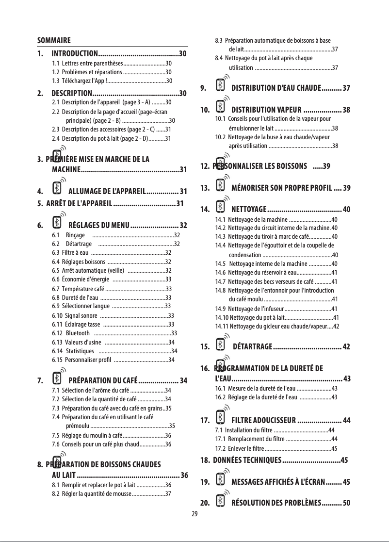 Página 1 del manual Manual de usuario DeLonghi PrimaDonna Class ECAM 550.85.MS