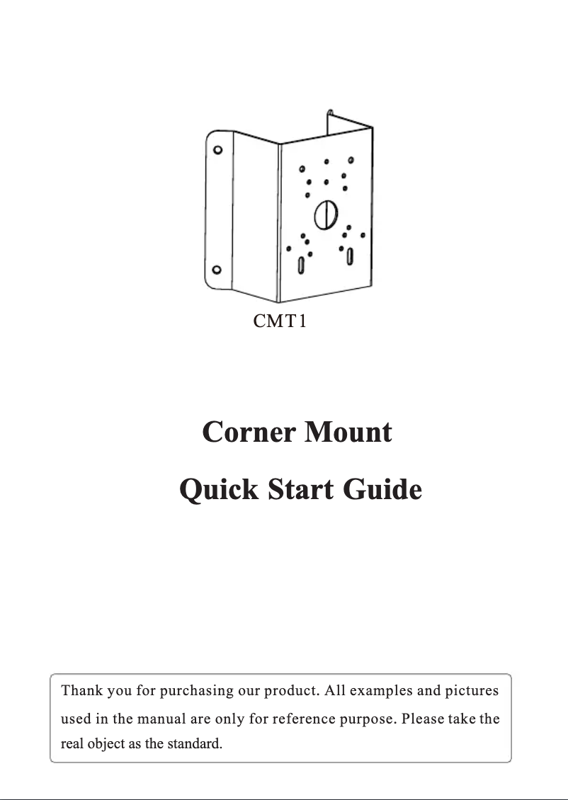 Page 1 de la notice Manuel utilisateur Speco Technologies CMT1
