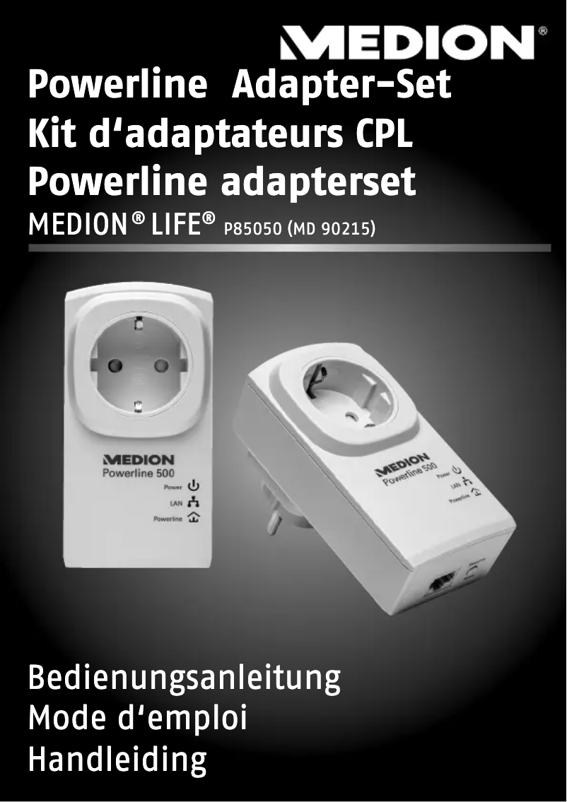 Page 1 de la notice Manuel utilisateur Medion LIFE P85050 (MD 90215)