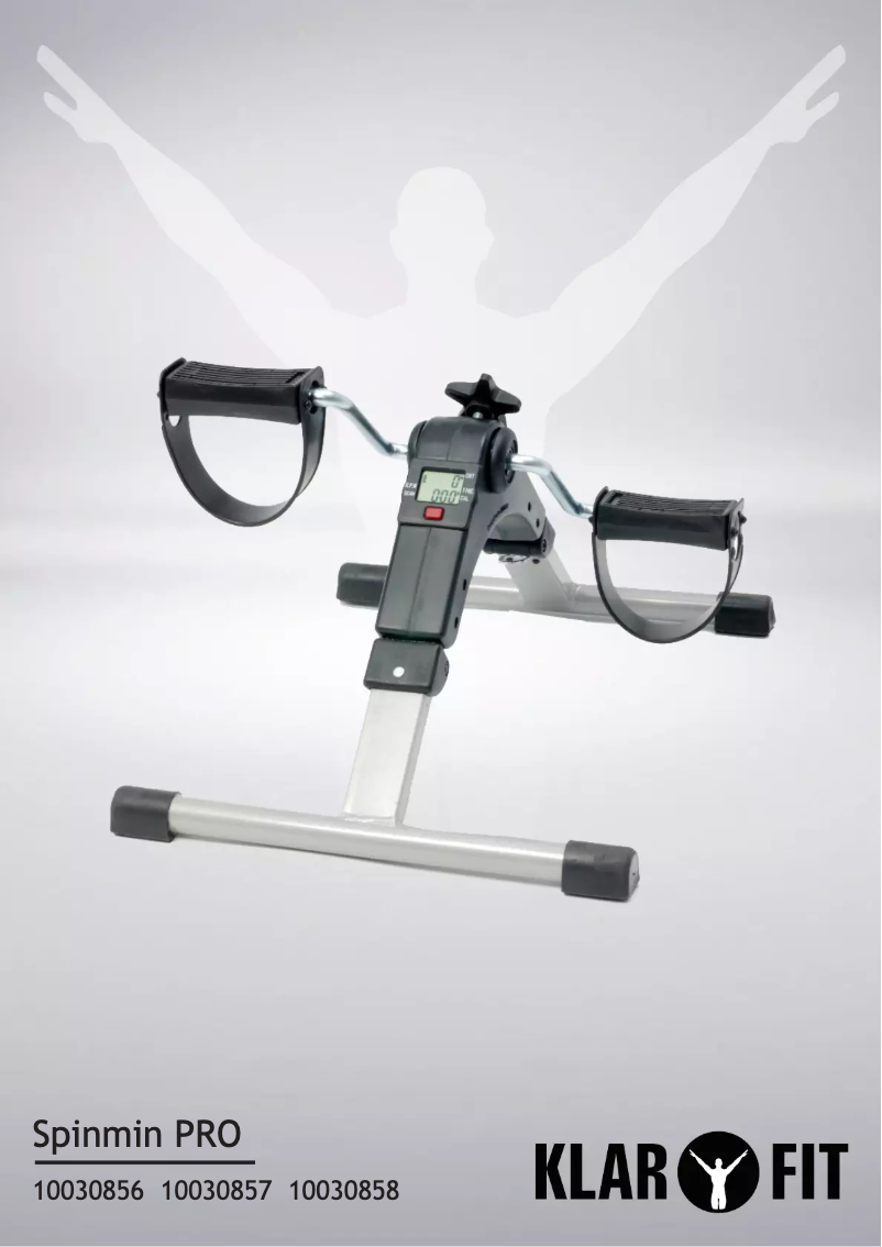 Page 1 de la notice Manuel utilisateur Klarfit Spinmin Pro