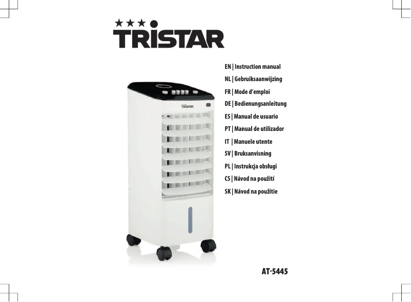 Page 1 of the manual User Manual TriStar AT-5445