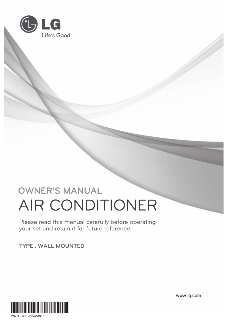 Página 1 del manual Manual de usuario LG GSNH126E5U2