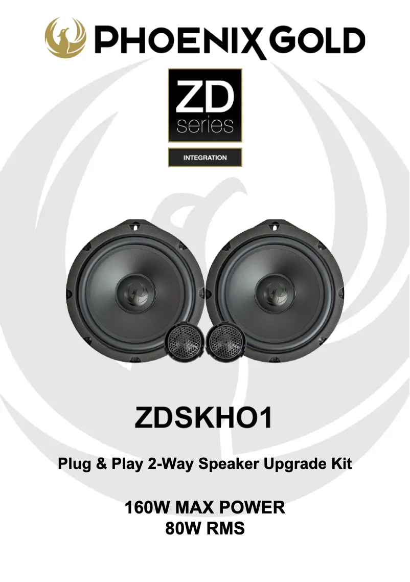 Página 1 del manual Manual de usuario Phoenix Gold ZDSKHO1