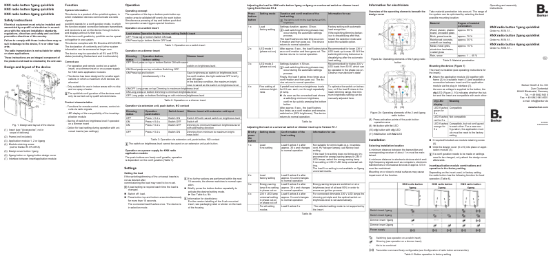 Página 1 del manual Manual de usuario Hager 85648131