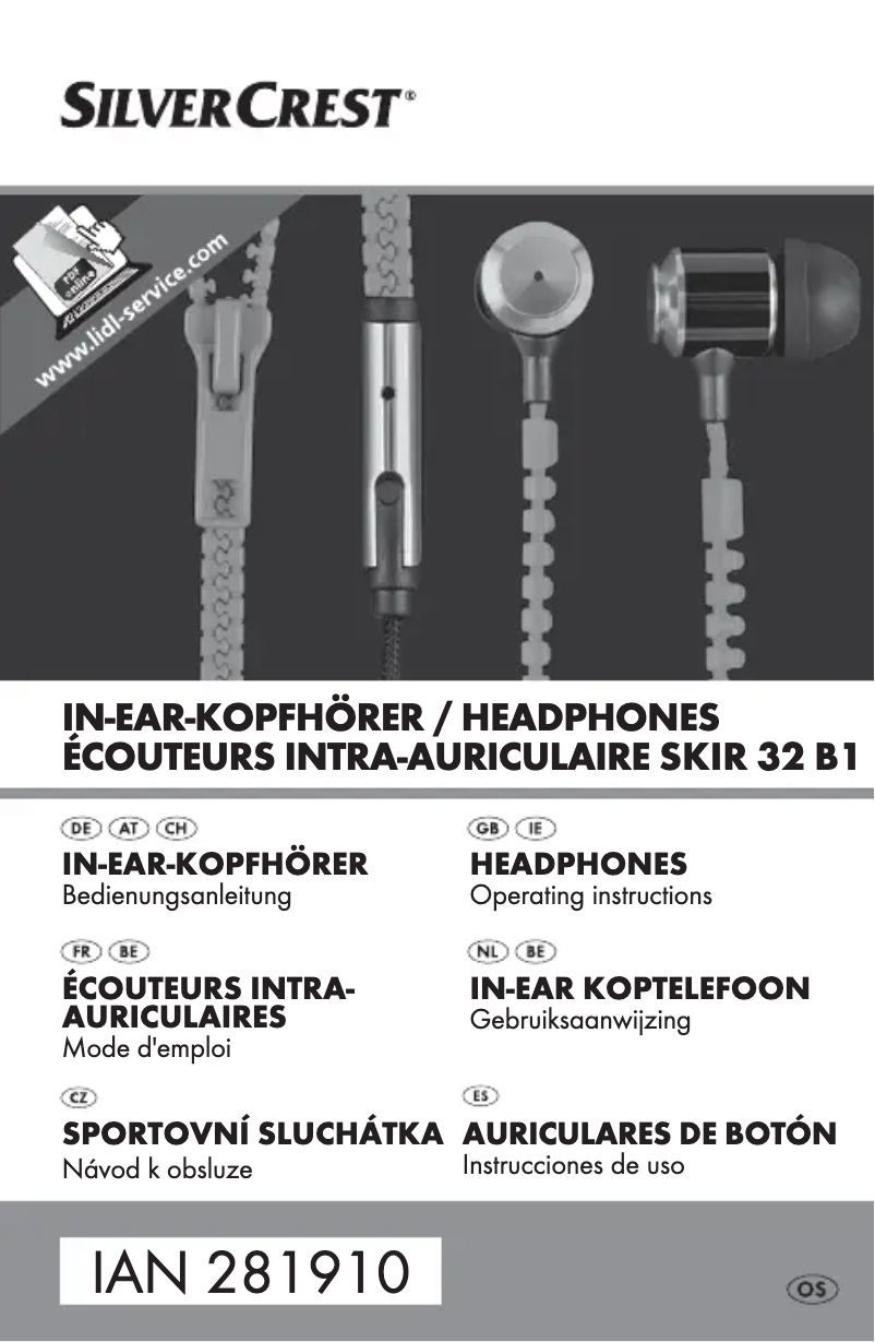 Página 1 del manual Manual de usuario SilverCrest SKIR 32 B1