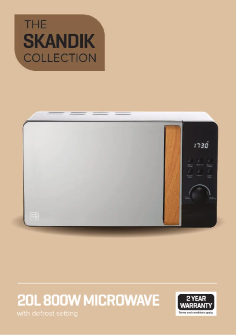 Page 1 de la notice Manuel utilisateur Daewoo Skandik SDA1698