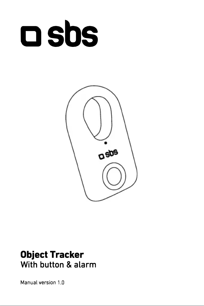 Page 1 de la notice Manuel utilisateur SBS Object Tracker