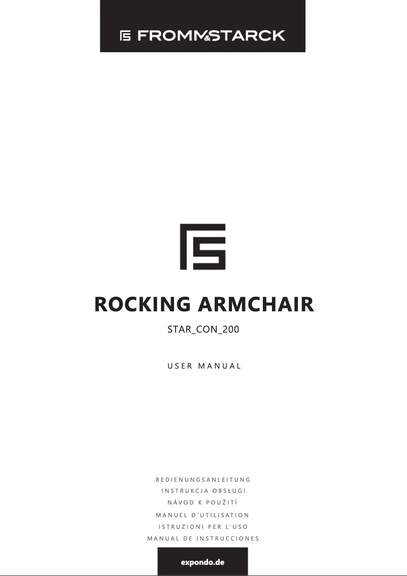 Page 1 de la notice Manuel utilisateur Fromm & Starck STAR_CON_200