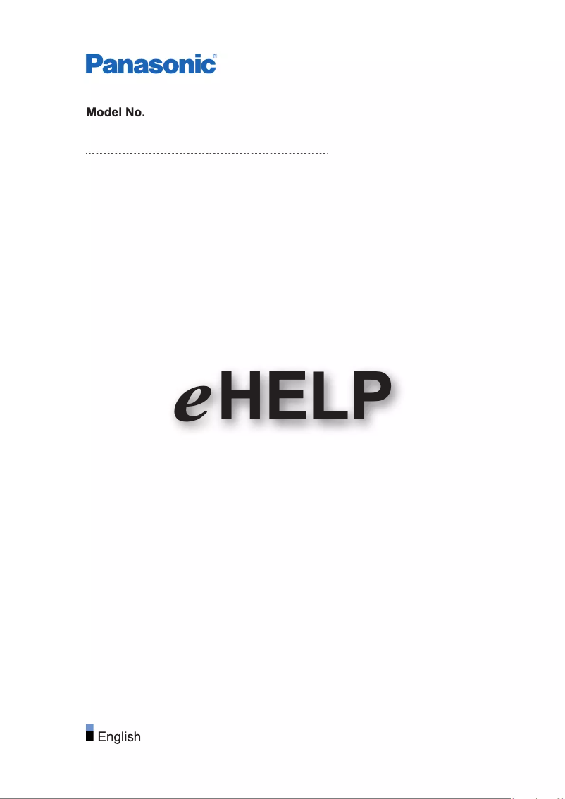 Page 1 de la notice Manuel utilisateur Panasonic TH-50GX700Z