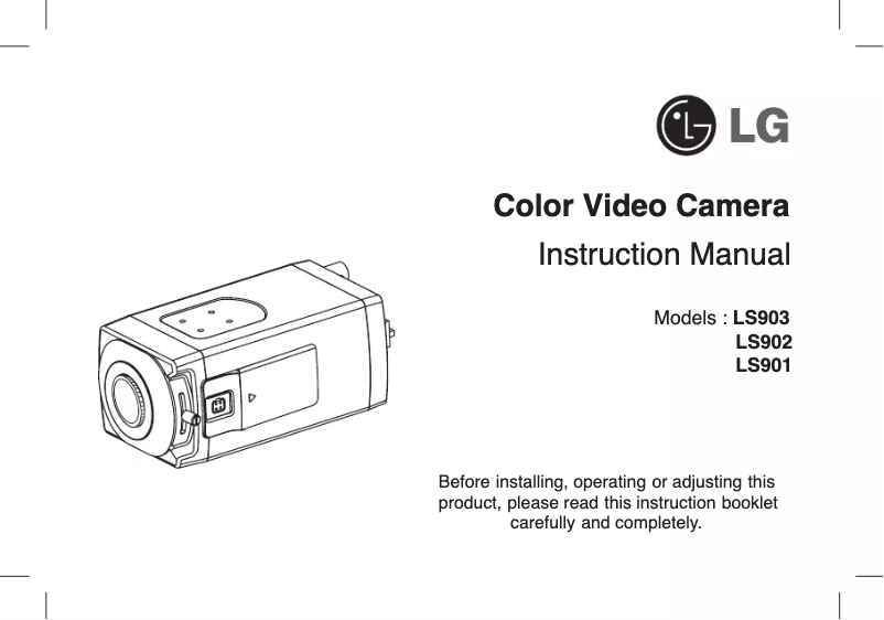 Page 1 de la notice Manuel utilisateur LG LS902