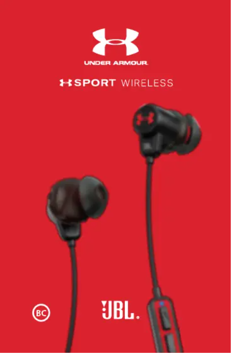 Page 1 de la notice Manuel utilisateur JBL Sport Wireless