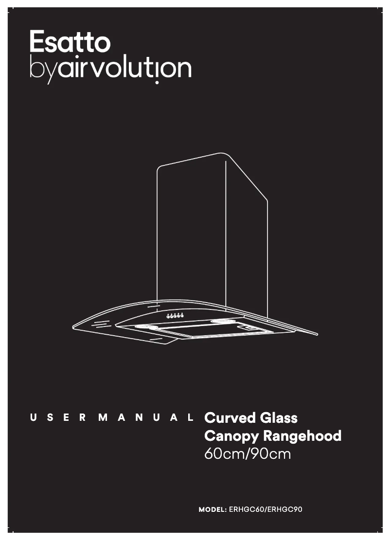 Page 1 de la notice Manuel utilisateur Esatto ERHGC90