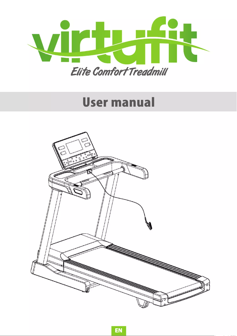 Page 1 de la notice Manuel utilisateur VirtuFit Elite Comfort