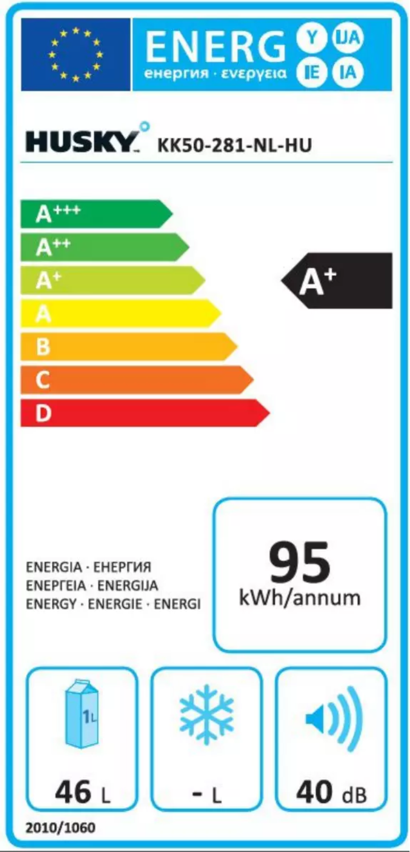 Página 1 del manual Manual de usuario Husky KK50-281-NL-HU