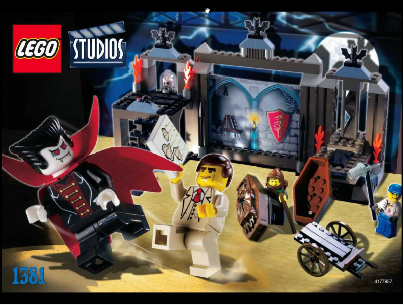 Page 1 de la notice Manuel utilisateur Lego Vampire's Crypt
