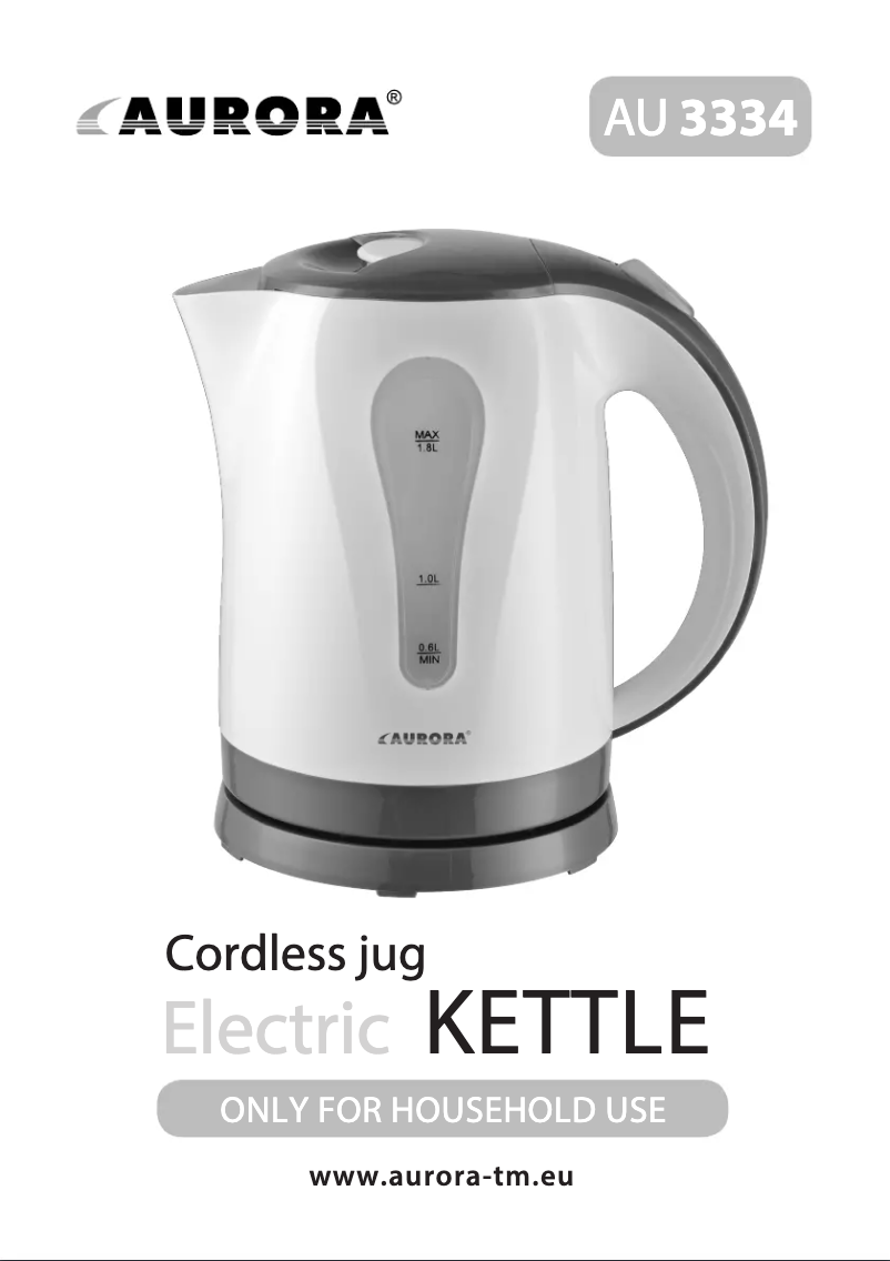 Page 1 de la notice Manuel utilisateur Aurora AU 3334