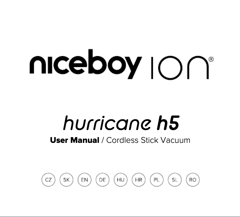 Página 1 del manual Manual de usuario Niceboy ION Hurricane H5