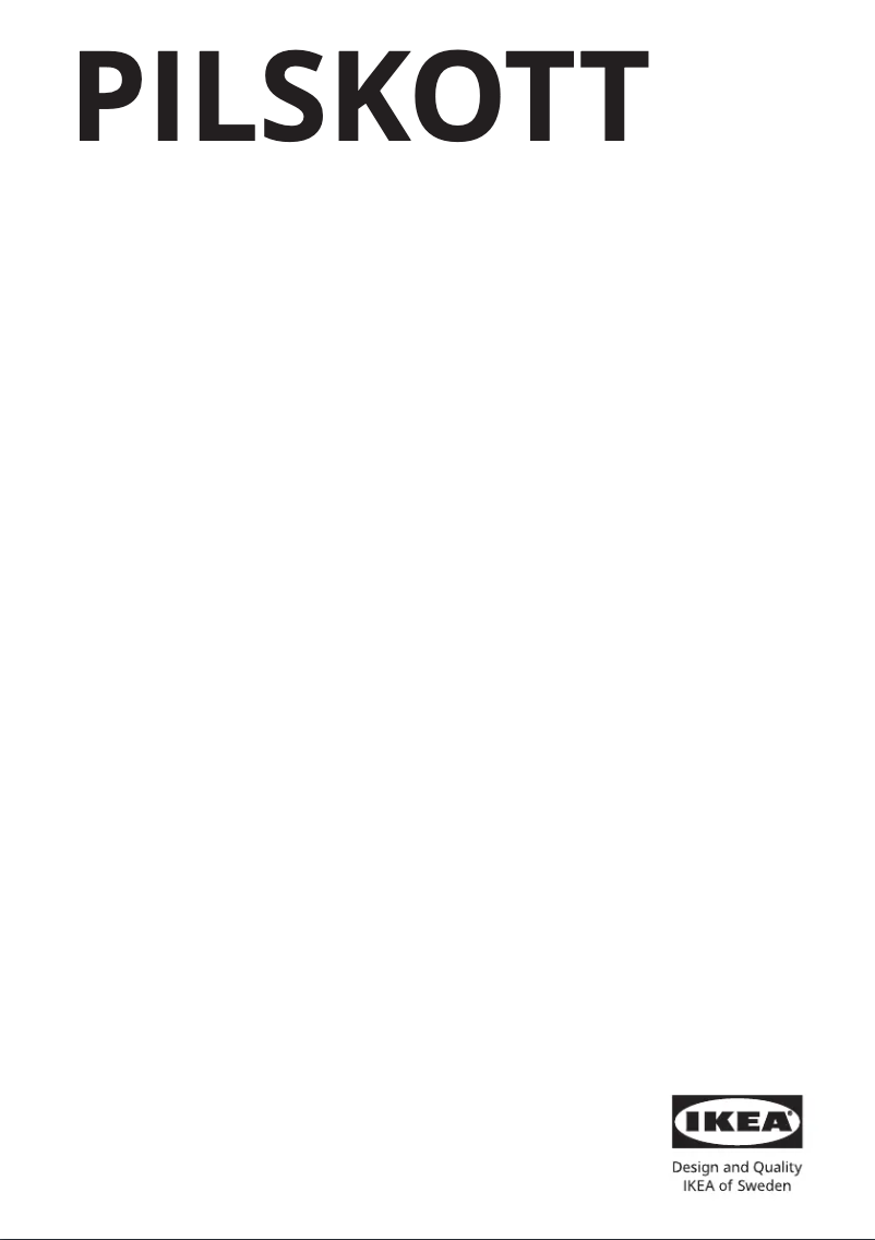 Image de la première page du manuel de l'appareil PILSKOTT 804.781.30