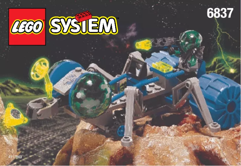 Page 1 de la notice Manuel utilisateur Lego Space 6837