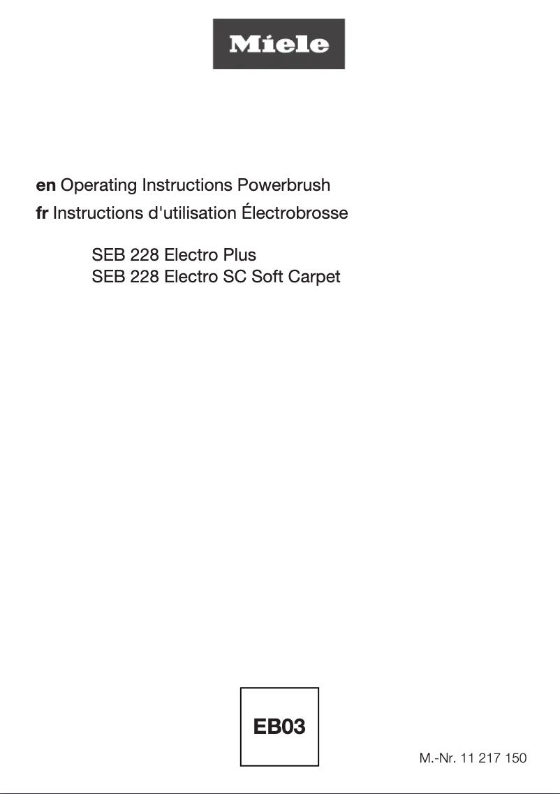 Página 1 del manual Manual de usuario Miele Classic C1 Cat & Dog