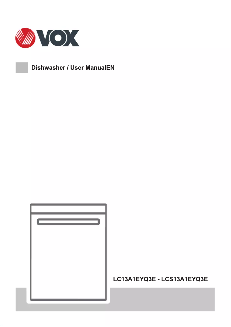 Page 1 de la notice Manuel utilisateur VOX LC13A1EYQ3E