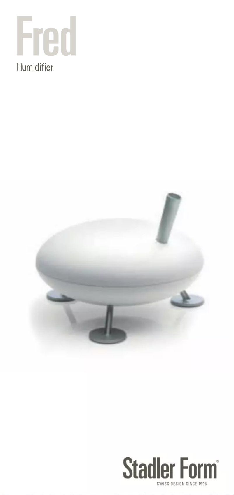 Page 1 de la notice Manuel utilisateur Stadler Form Fred