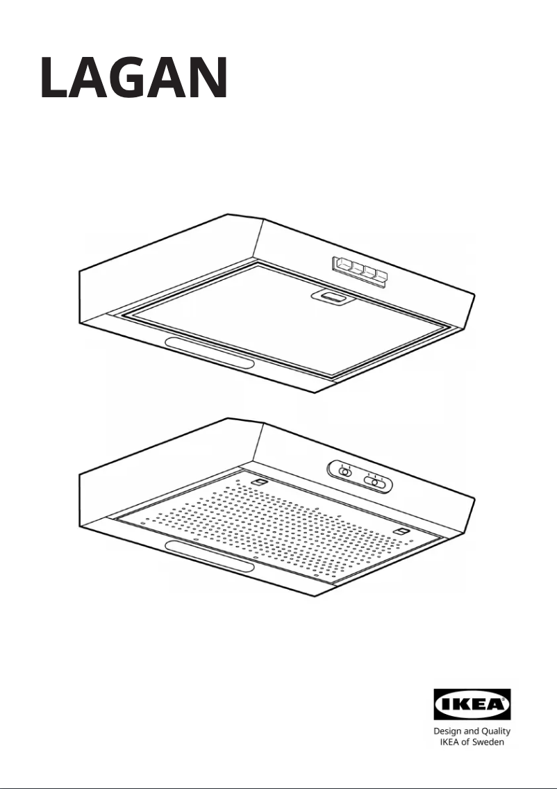 Page 1 de la notice Manuel utilisateur Ikea LAGAN 805.556.37