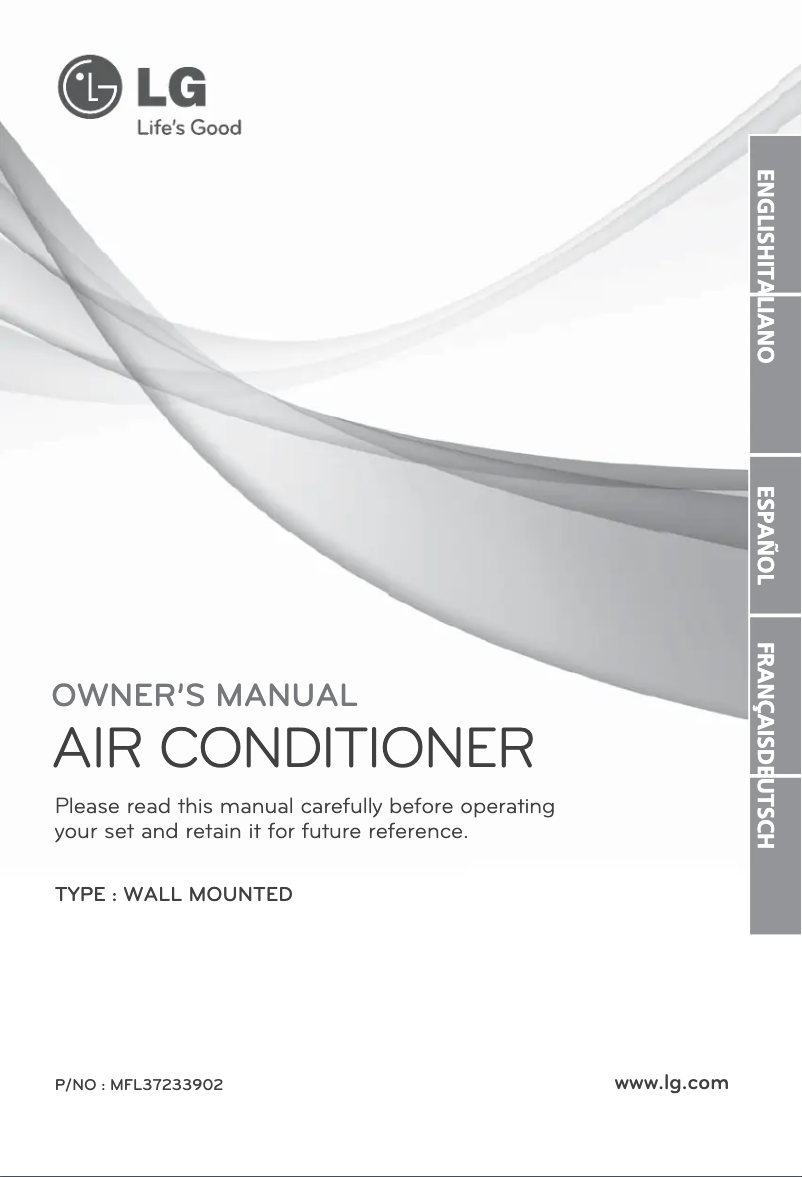 Page 1 de la notice Manuel utilisateur LG ASUH0964GA1