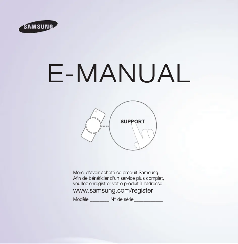 Página 1 del manual Manual de usuario Samsung UE46ES6710S