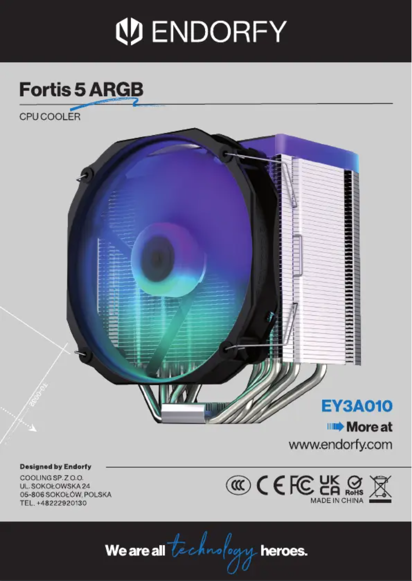 Página 1 del manual Manual de usuario ENDORFY Fortis 5 ARGB