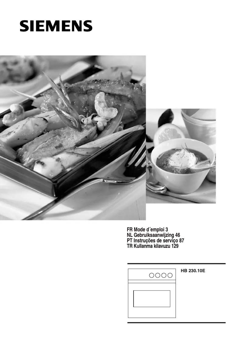 Page 1 de la notice Manuel utilisateur Siemens HB230610E