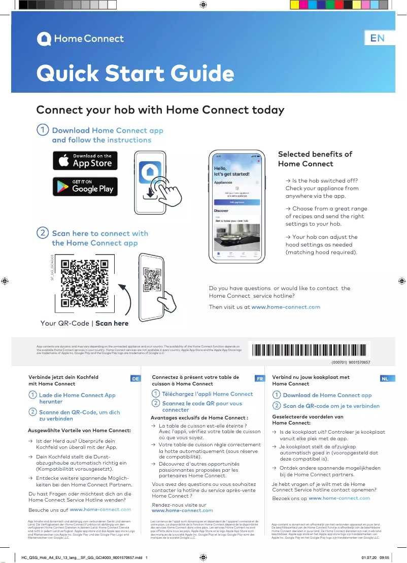Page 1 of the manual User Manual Gaggenau VI462115