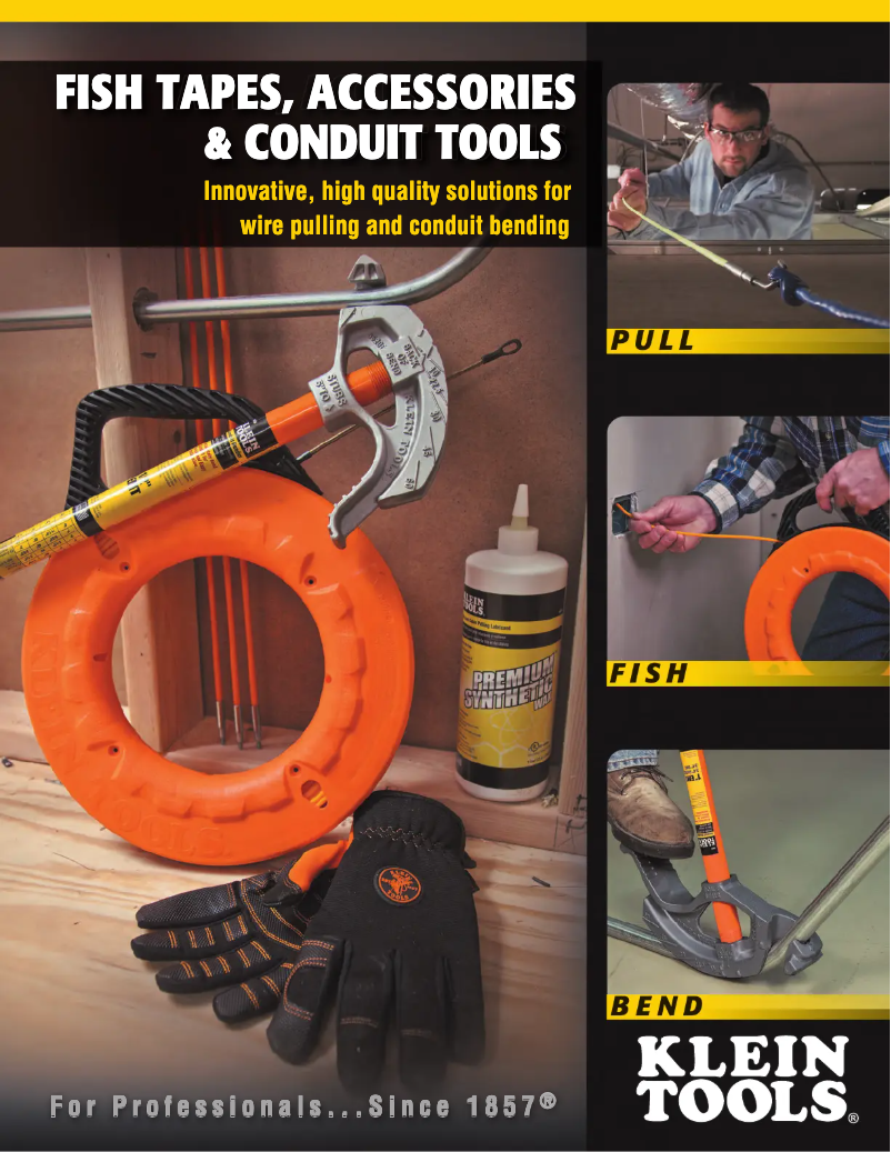 Page 1 de la notice Brochure Klein Tools 56065