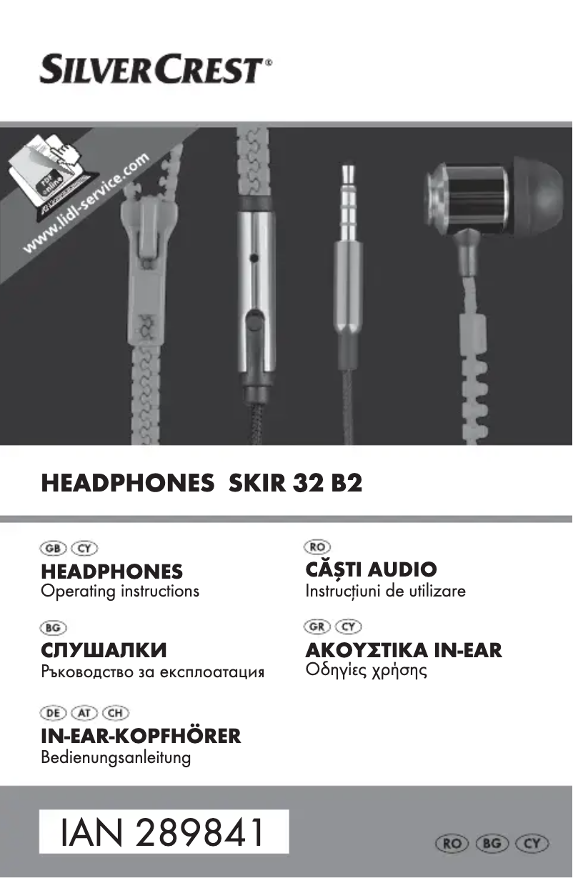 Página 1 del manual Manual de usuario SilverCrest SKIS 32 B2