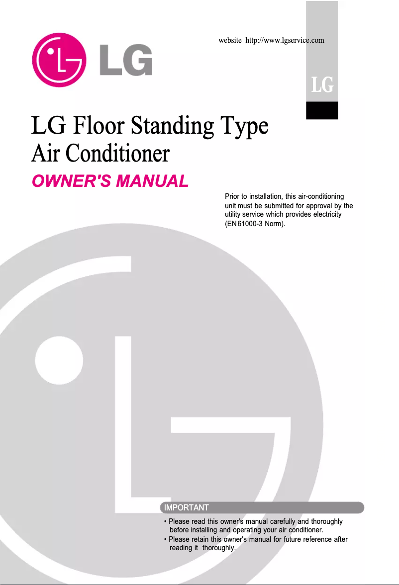 Page 1 de la notice Manuel utilisateur LG TPNH488TLC1